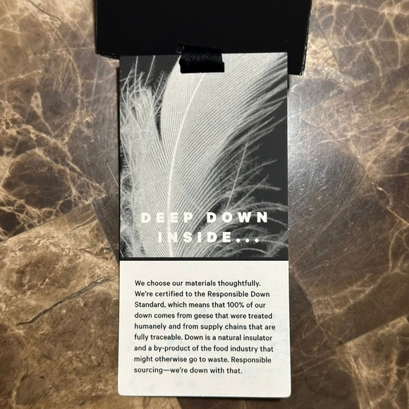 🔥NWT LULULEMON MEN'S DOWN JACKET MAPLE METAMORPHOSIS LIGHT NEUTRAL MULTI 3XL - Picture 14 of 14